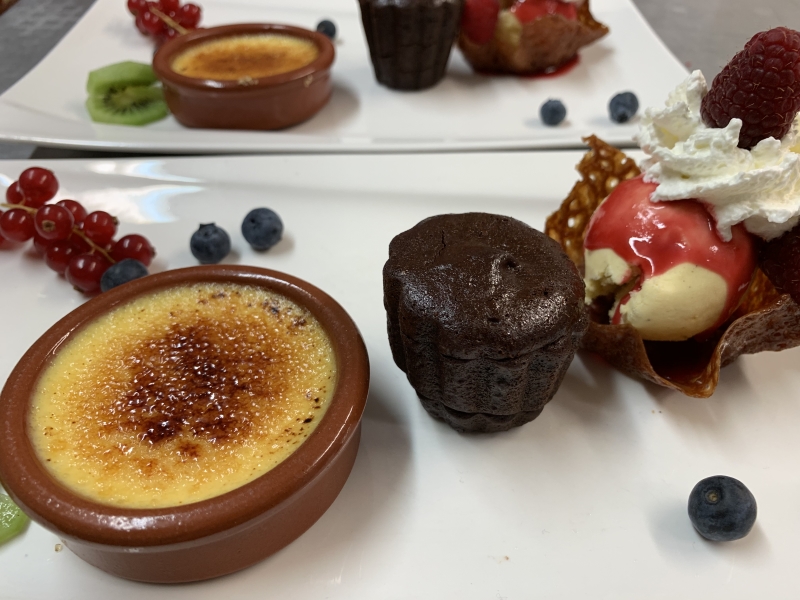 Dessert gourmand