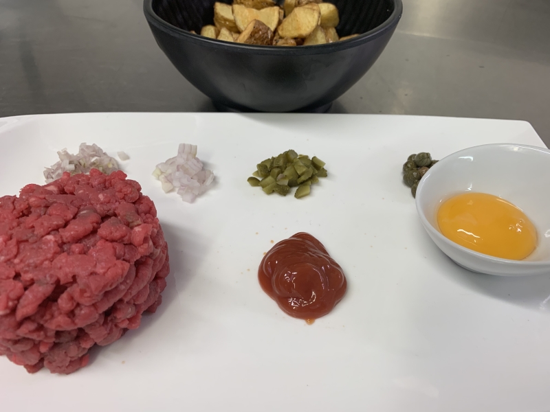 Tartare de boeuf
